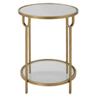 Ula Side Table Brass by Keiichi