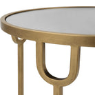 Ula Side Table Brass by Keiichi