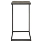 Shagreen Pull-Up Side Table in Grey by Keiichi