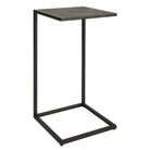 Shagreen Pull-Up Side Table in Grey by Keiichi