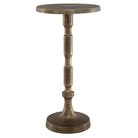 Turner Drinks Table Brass Finish by Keiichi