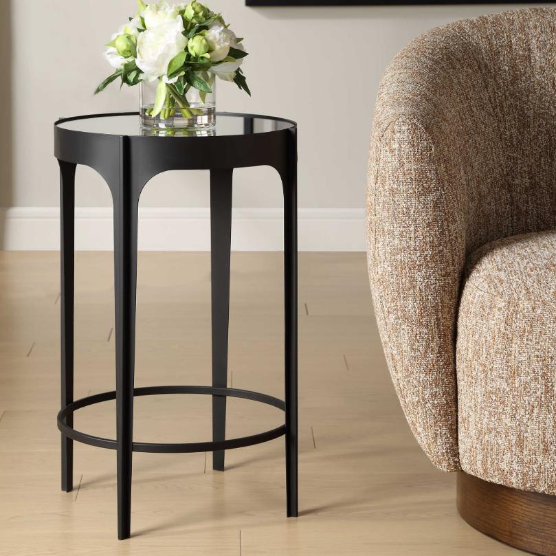 Evan Side Table Black by Keiichi