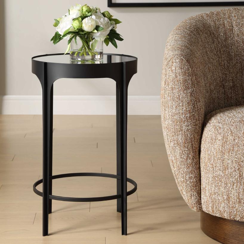 Evan Side Table Black by Keiichi