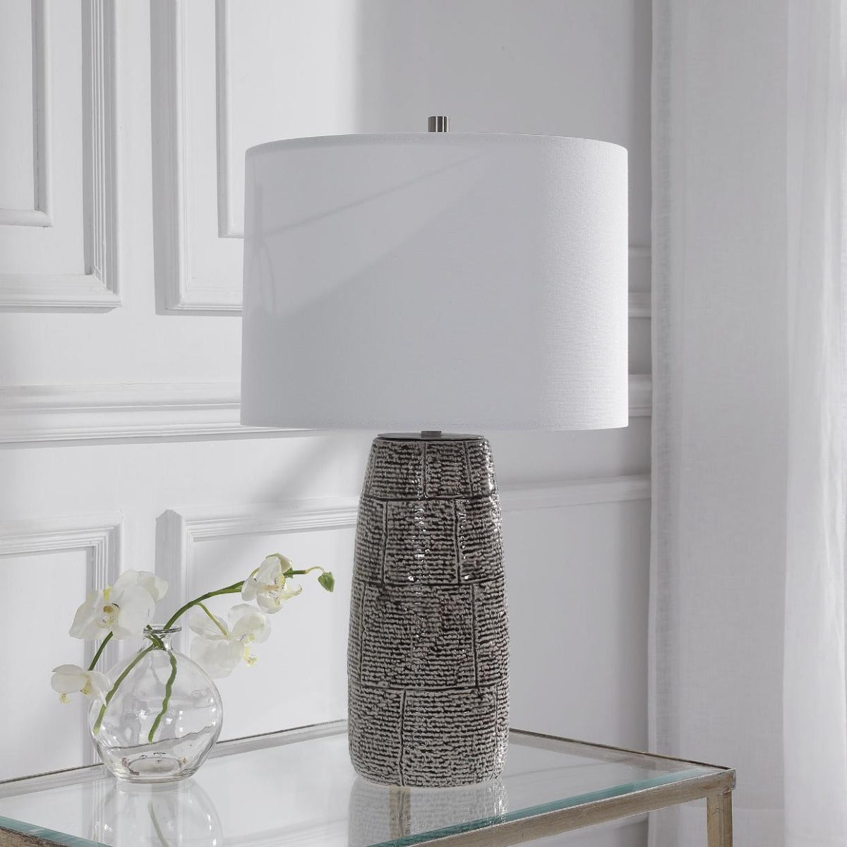 Patchwork Table Lamp by Keiichi