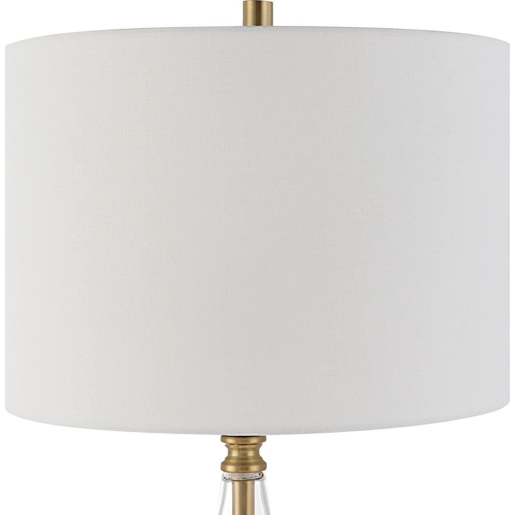 Prism Table Lamp Brass by Keiichi