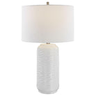 Seaview Table Lamp in White by Keiichi