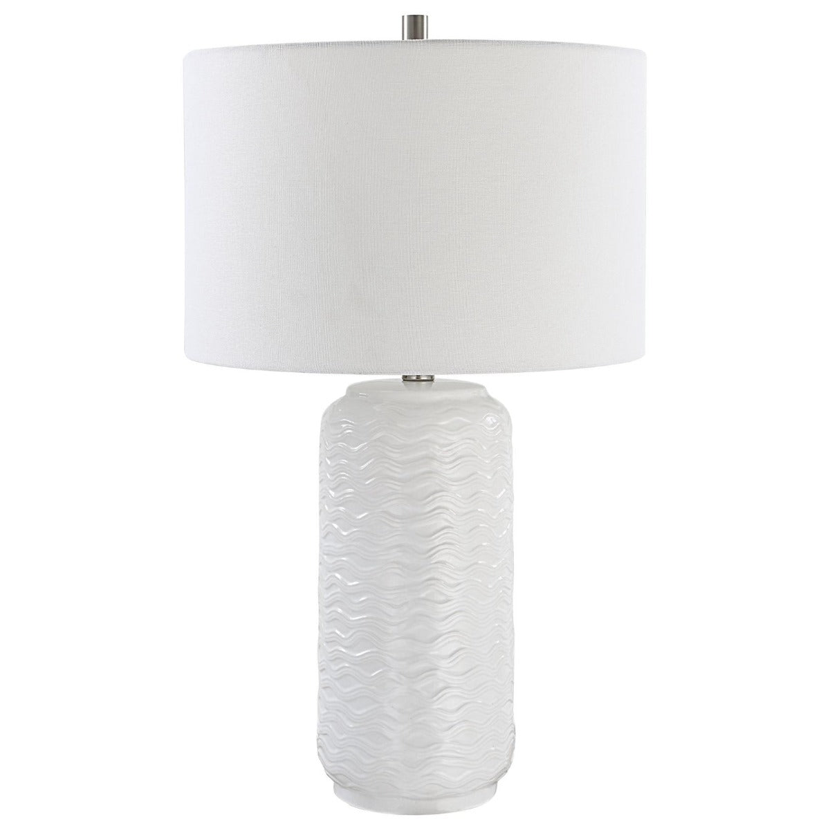 Seaview Table Lamp in White by Keiichi