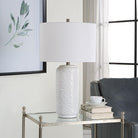 Seaview Table Lamp in White by Keiichi