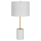 Simplistic Table Lamp in White by Keiichi