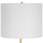 Simplistic Table Lamp in White by Keiichi