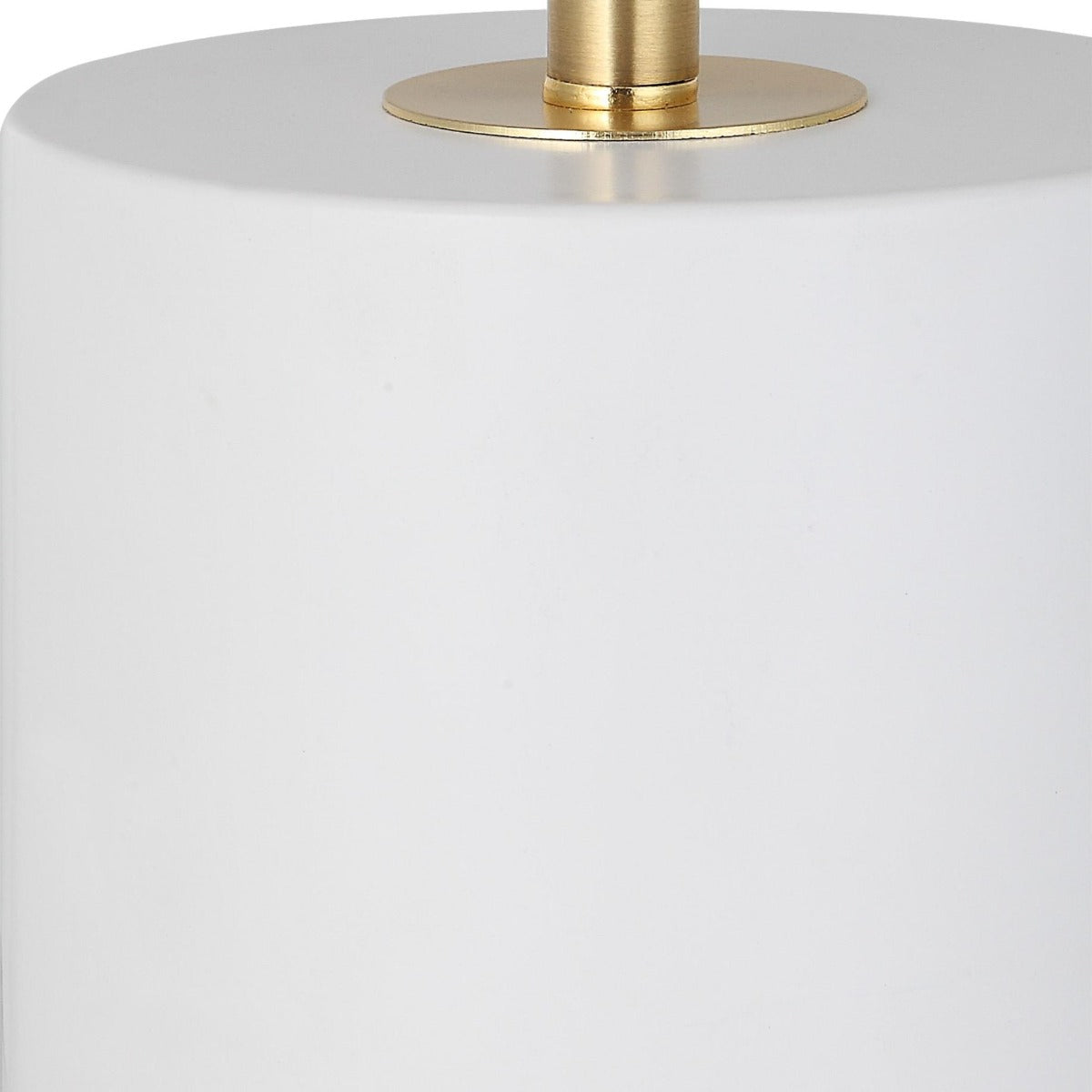 Simplistic Table Lamp in White by Keiichi