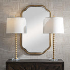 Hourglass Table Lamp in Brass - Set of 2 by Keiichi