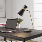 Darina Table Lamp in Black by Keiichi