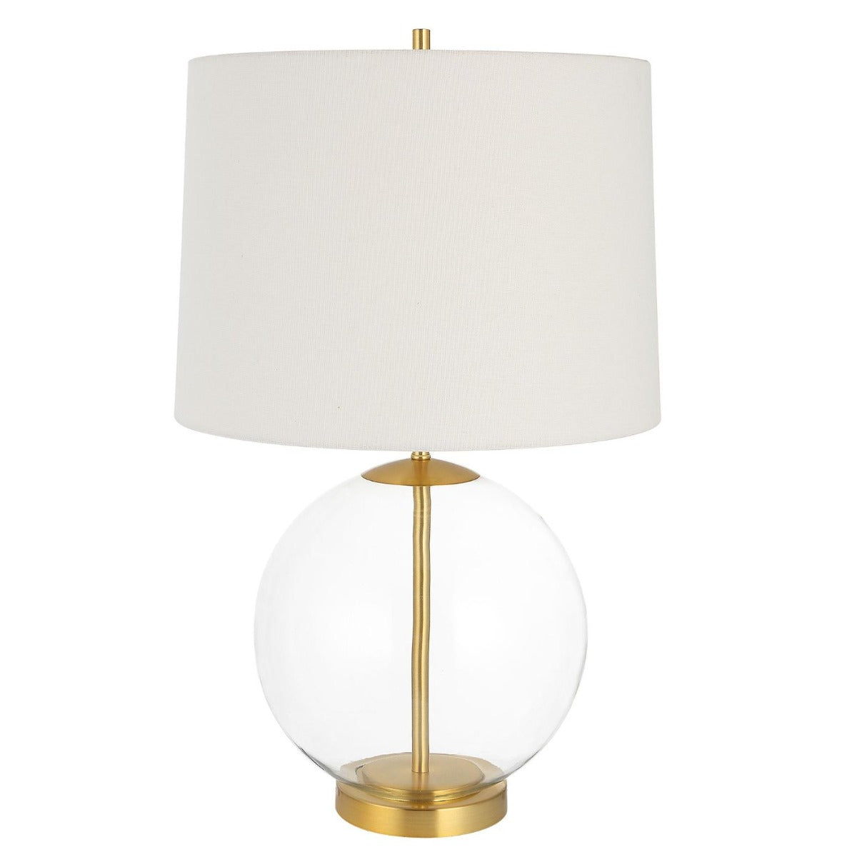 Clear Globe Table Lamp by Keiichi