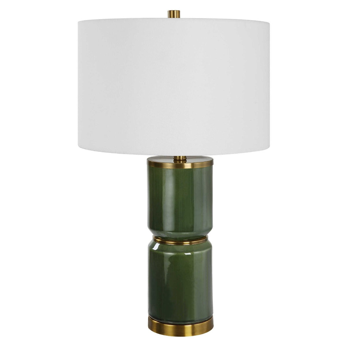 Lilian Table Lamp in Moss Green by Keiichi