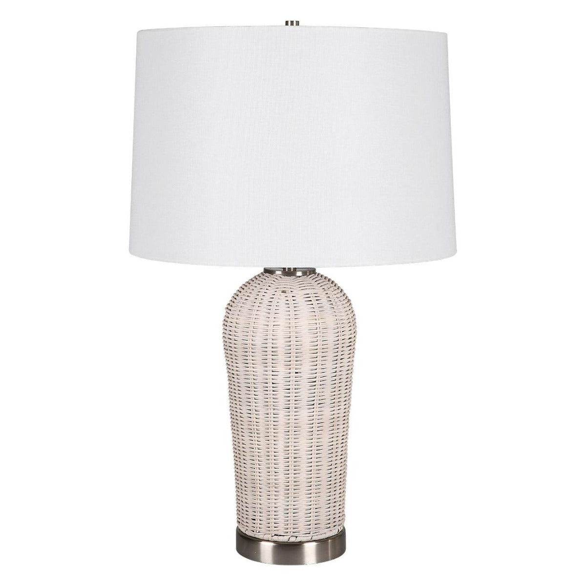 Woven Table Lamp by Keiichi