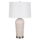 Woven Table Lamp by Keiichi