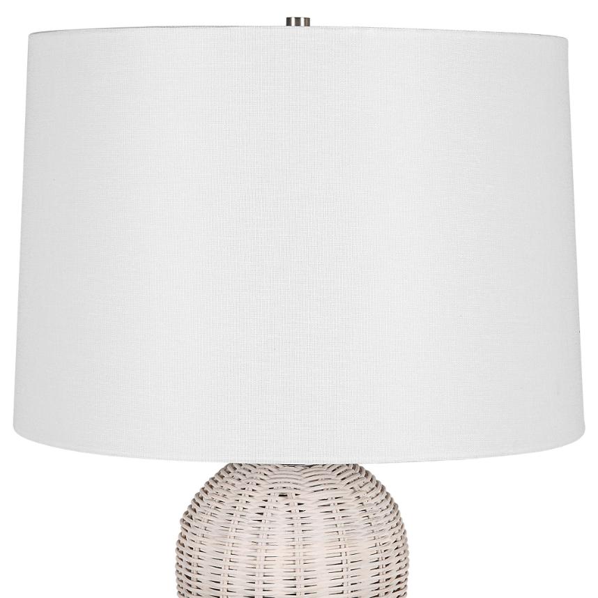 Woven Table Lamp by Keiichi