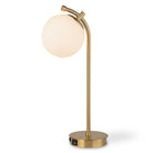 Droplet Table Lamp in Brass by Keiichi