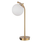 Droplet Table Lamp in Brass by Keiichi