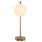 Droplet Table Lamp in Brass by Keiichi
