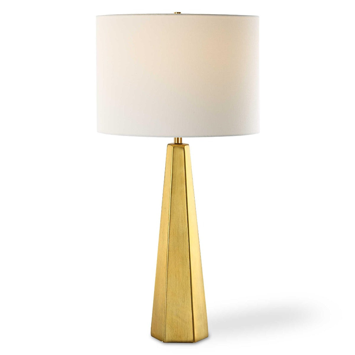 Soraya Table Lamp in Gold by Keiichi