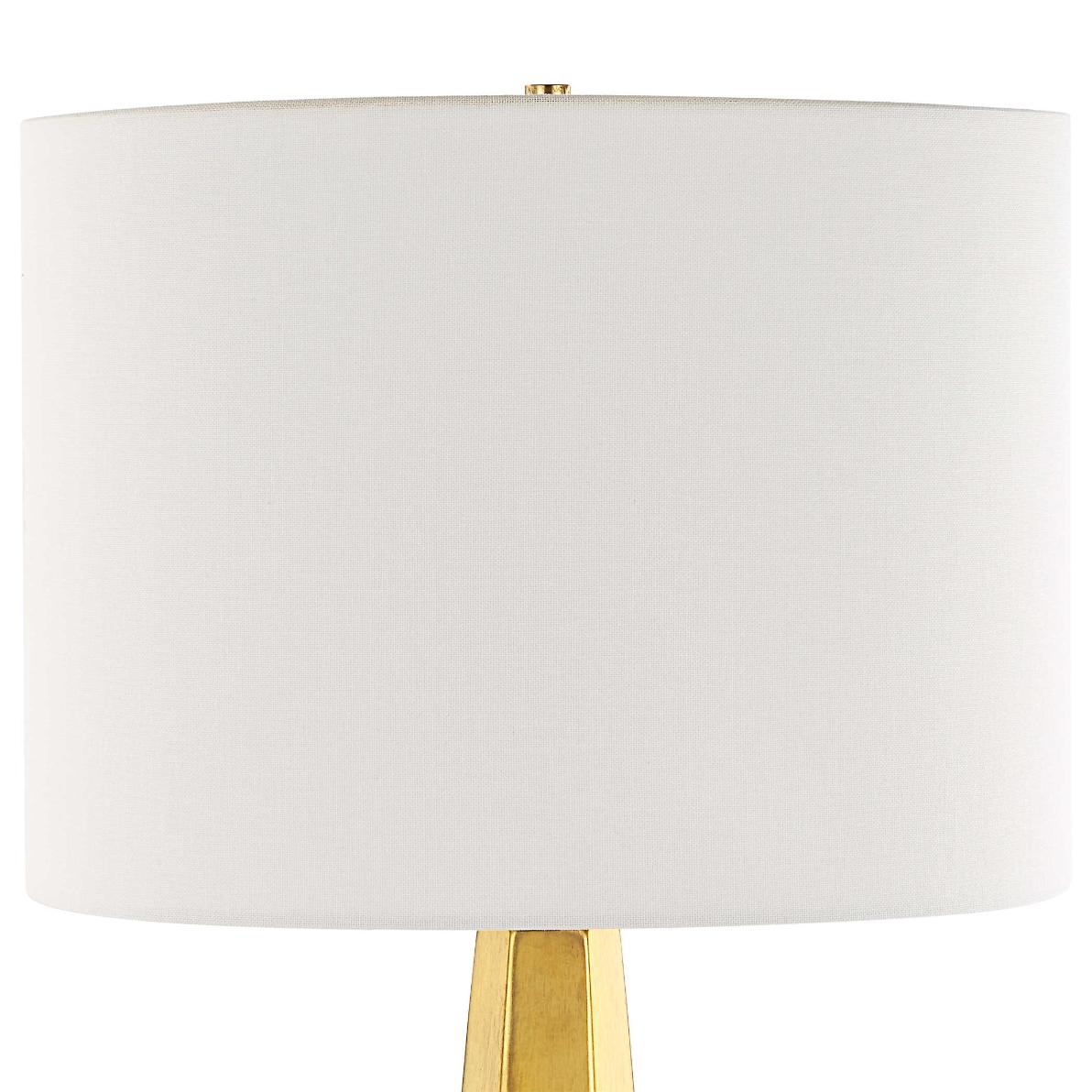 Soraya Table Lamp in Gold by Keiichi