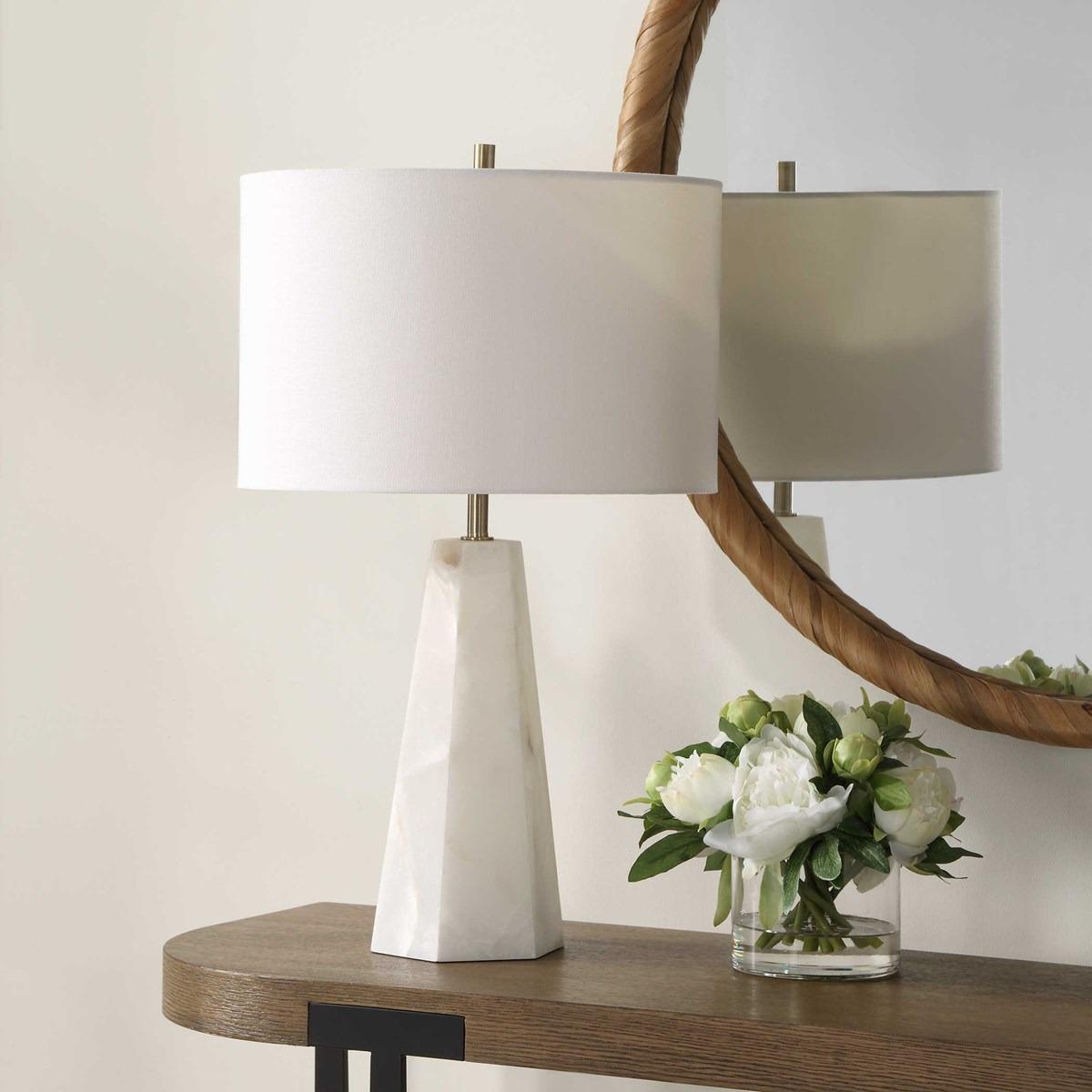 Anais Table Lamp in Marble by Keiichi