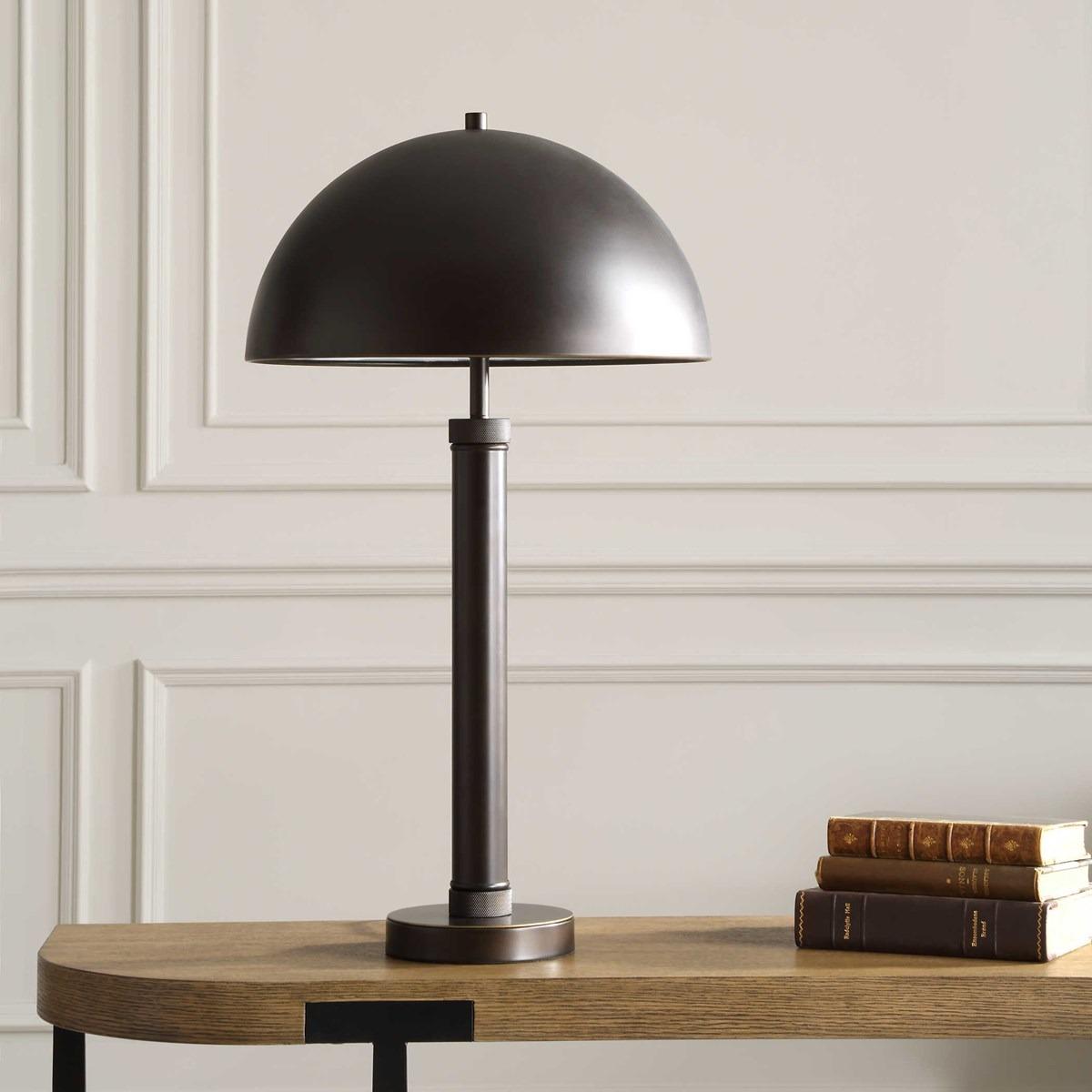 Charles Table Lamp in Bronze by Keiichi