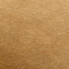 Washed Cotton Velvet Woven Cushion in Ochre by Keiichi