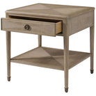 Westbrook Side Table in Riverwash Oak by Theodore Alexander