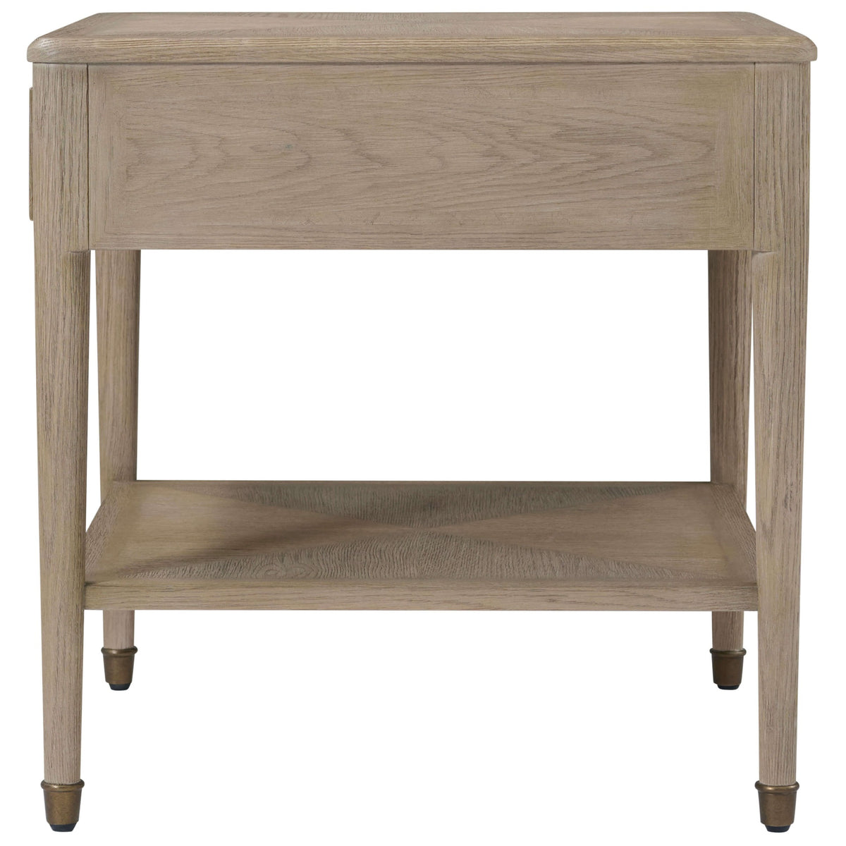 Westbrook Side Table in Riverwash Oak by Theodore Alexander