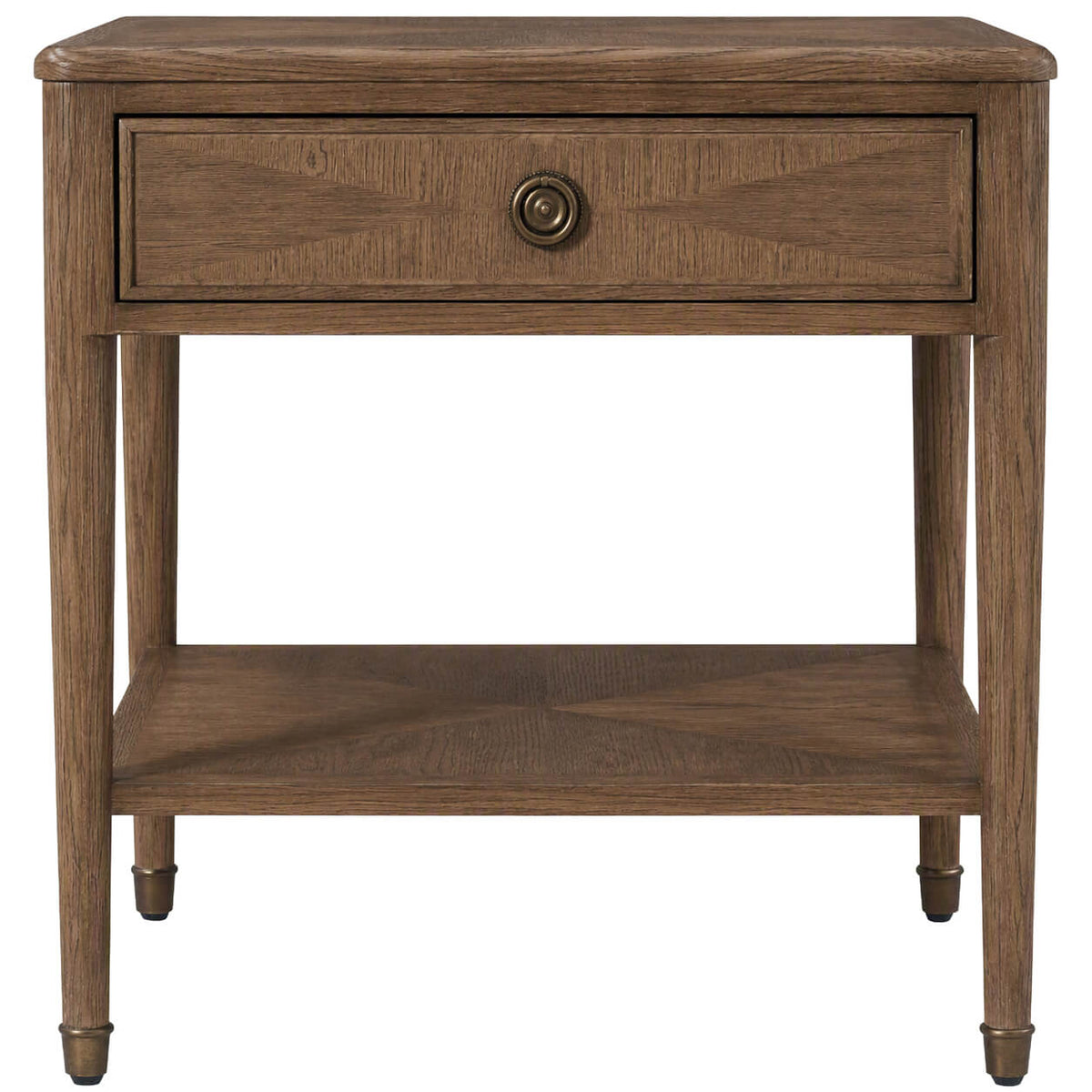 Westbrook Side Table in Tobacco by Theodore Alexander