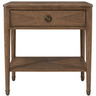 Westbrook Side Table in Tobacco by Theodore Alexander