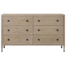 Whitford 6-Drawer Chest of Drawers in Riverwash Oak by Theodore Alexander