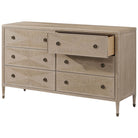 Whitford 6-Drawer Chest of Drawers in Riverwash Oak by Theodore Alexander