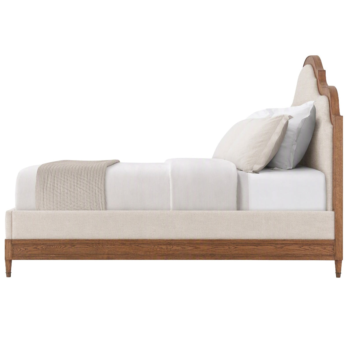 Willowmere Bed in Tobacco - UK King Size by Theodore Alexander