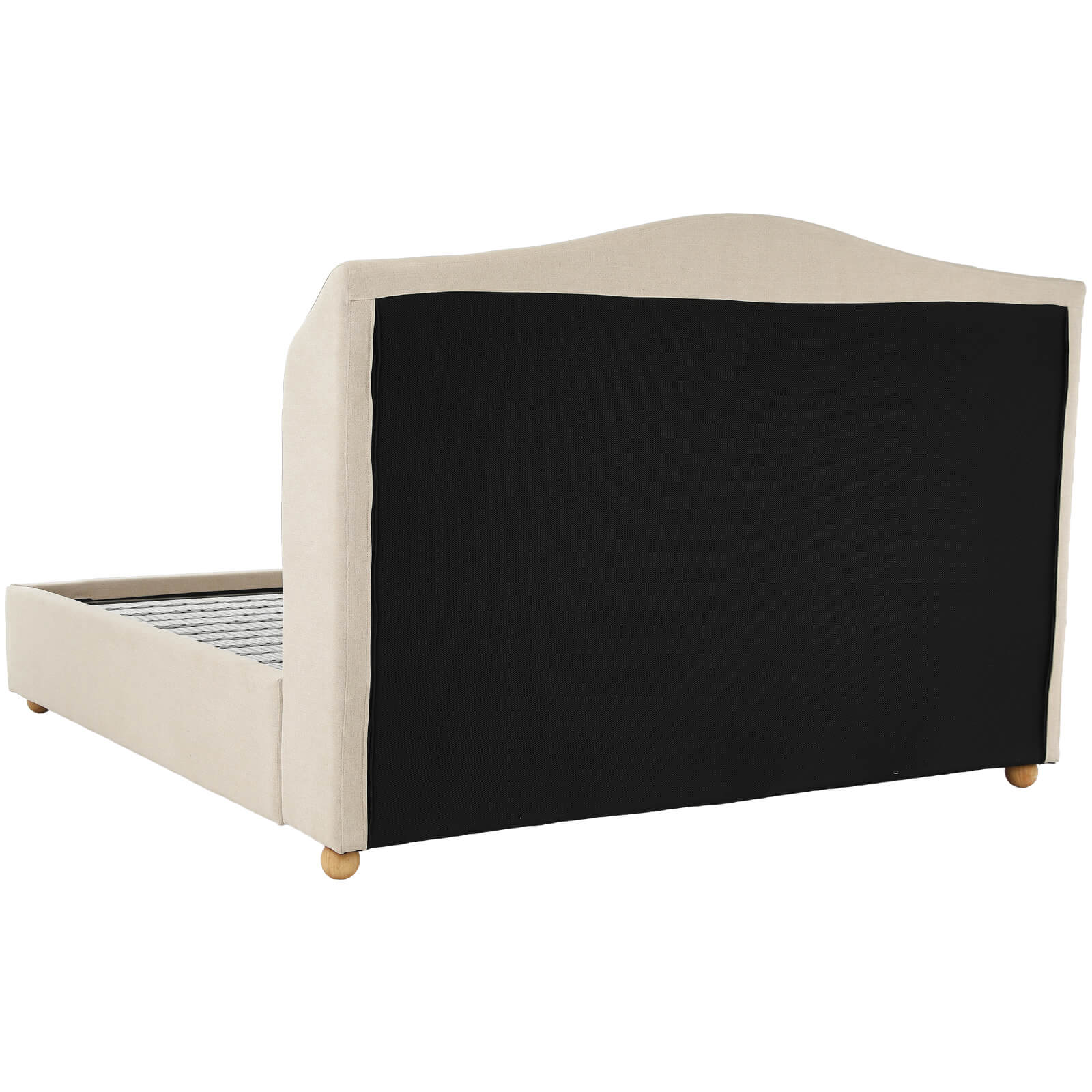 Wilmcote Winged Upholstered Bed - King Size by Keiichi