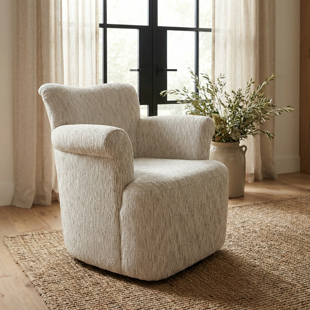 Witney Swivel Armchair by Keiichi