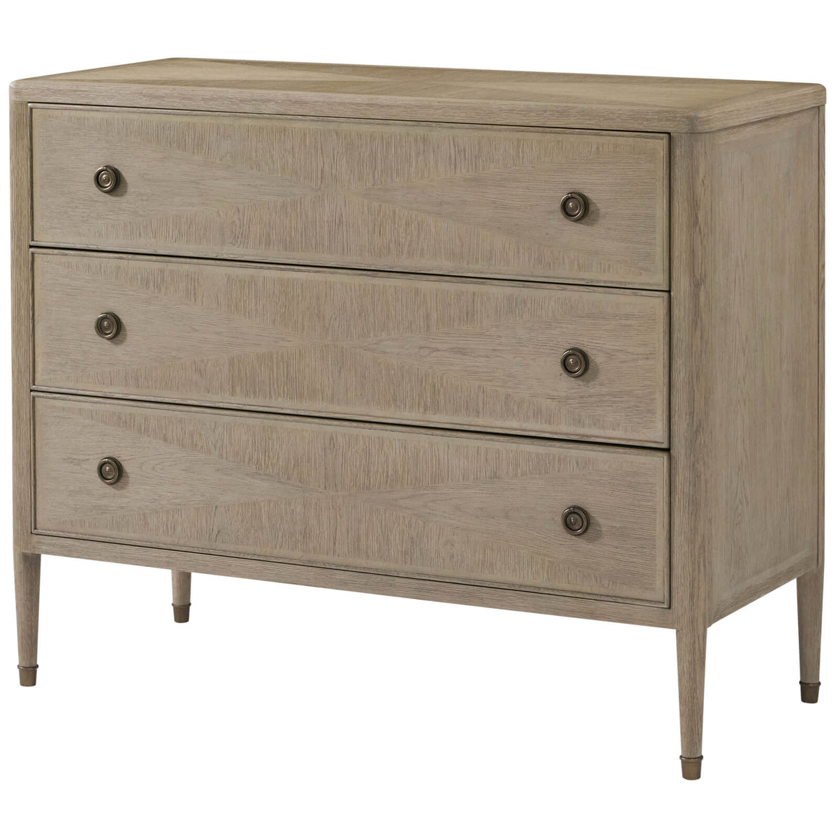 Woodford Chest of Drawers in Riverwash Oak by Theodore Alexander