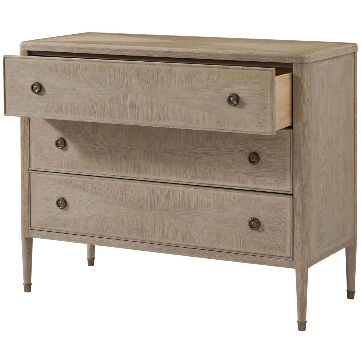 Woodford Chest of Drawers in Riverwash Oak by Theodore Alexander