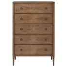 Woodford Tall Chest of Drawers in Tobacco by Theodore Alexander