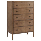 Woodford Tall Chest of Drawers in Tobacco by Theodore Alexander