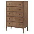 Woodford Tall Chest of Drawers in Tobacco by Theodore Alexander