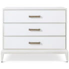 Worth Bedside Table with Wallpaper Drawer Fronts by Theodore Alexander