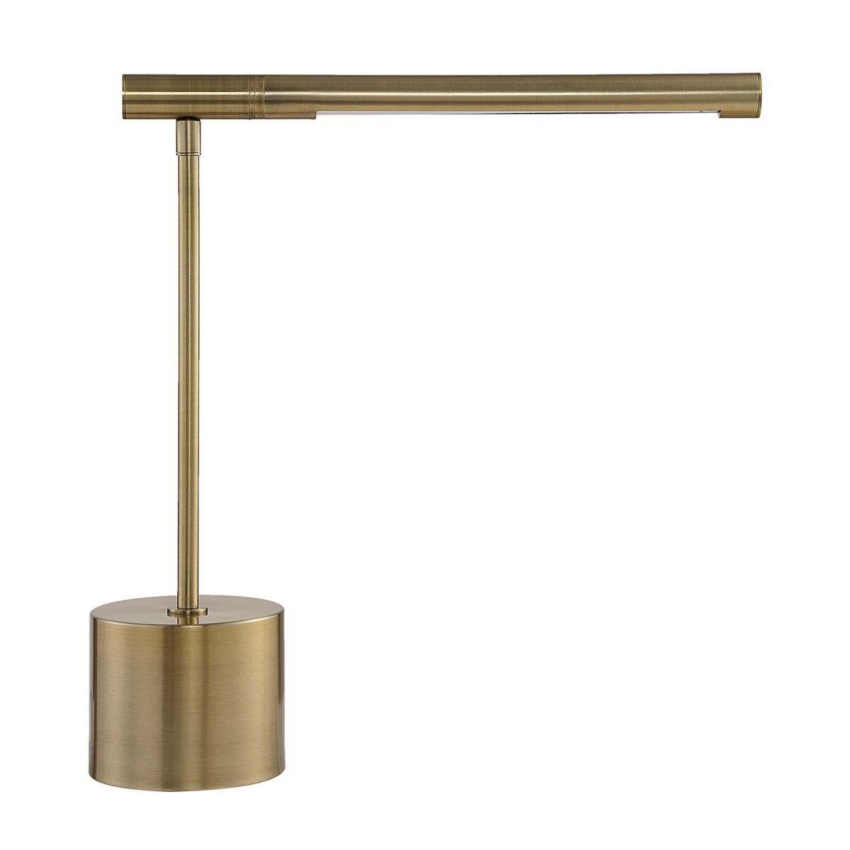Zara Desk Lamp in Brass by Keiichi
