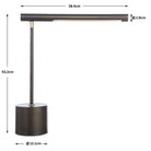 Zara Desk Lamp in Bronze by Keiichi